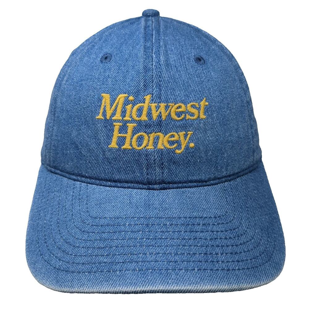 Alice & Wonder Baseball Cap Blue One Size Midwest Honey Denim Hat Strapback